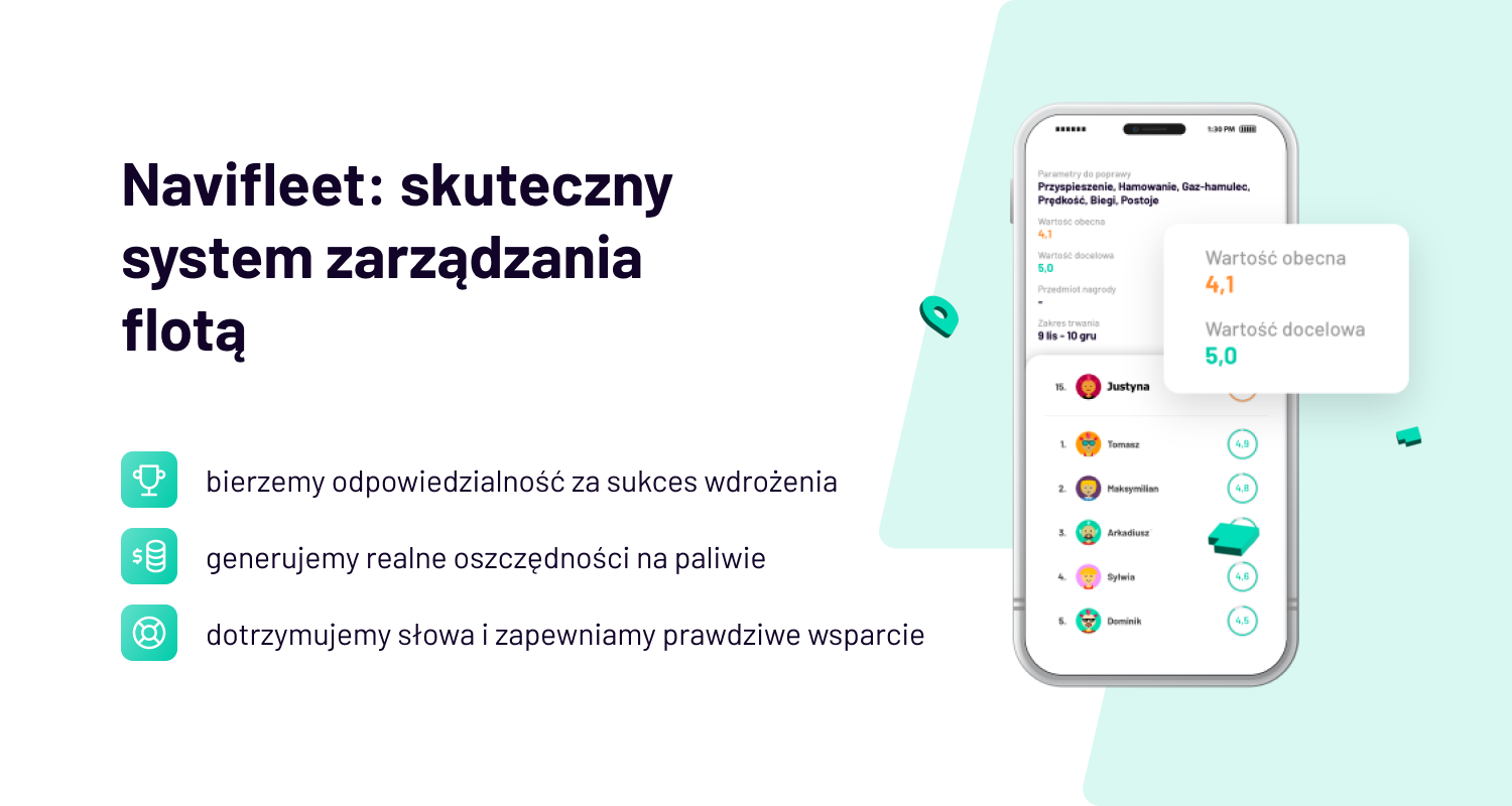 System zarządzania flotą Navifleet 