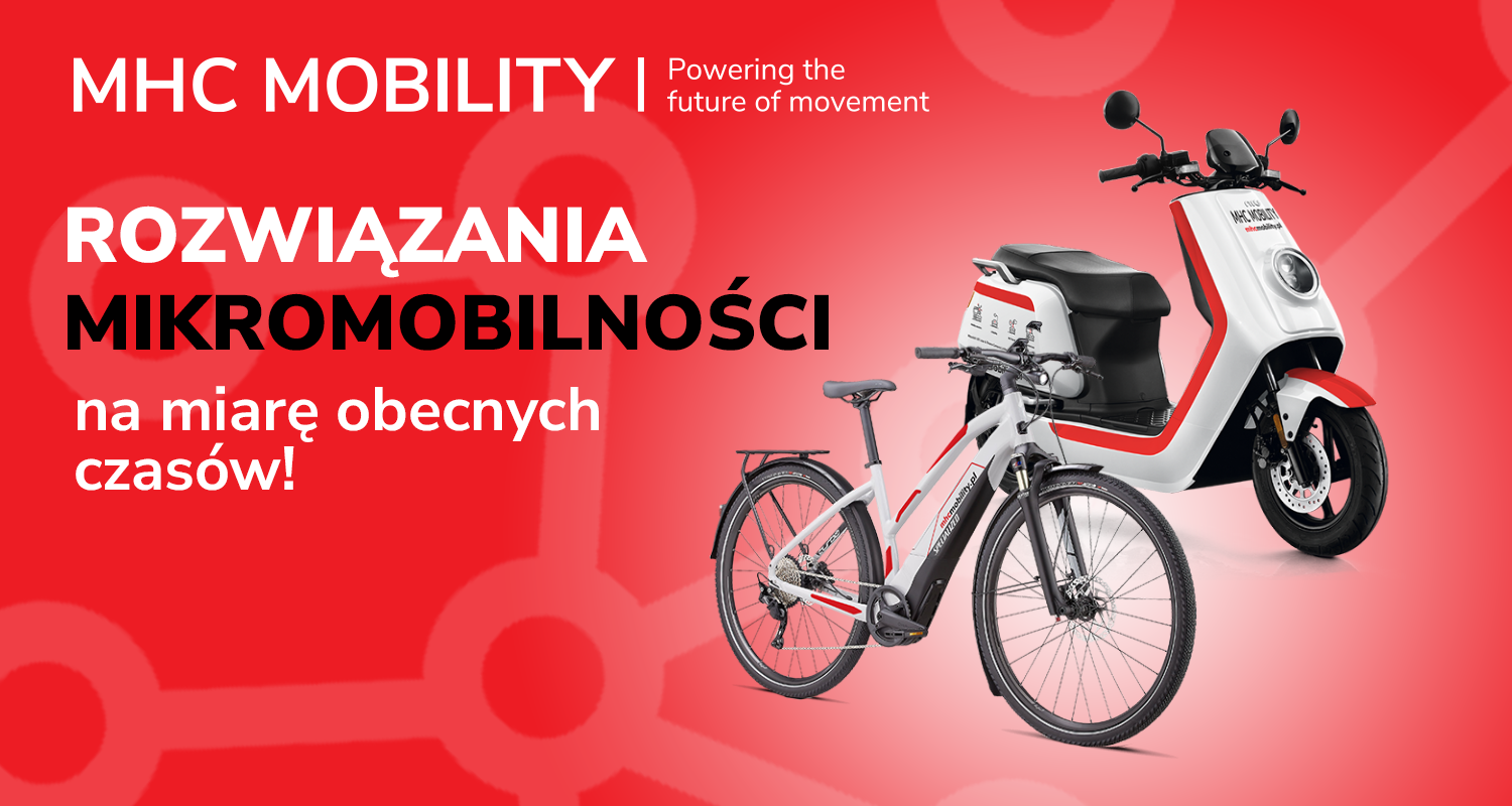 MHC Micromobility  – wynajem rozwiązań mikromobilności