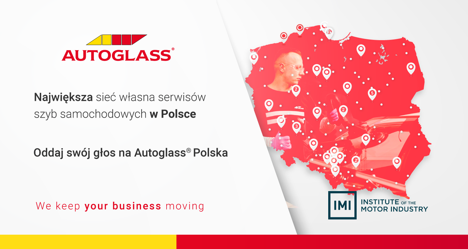 Największa sieć własnych serwisów szyb samochodowych Autoglass