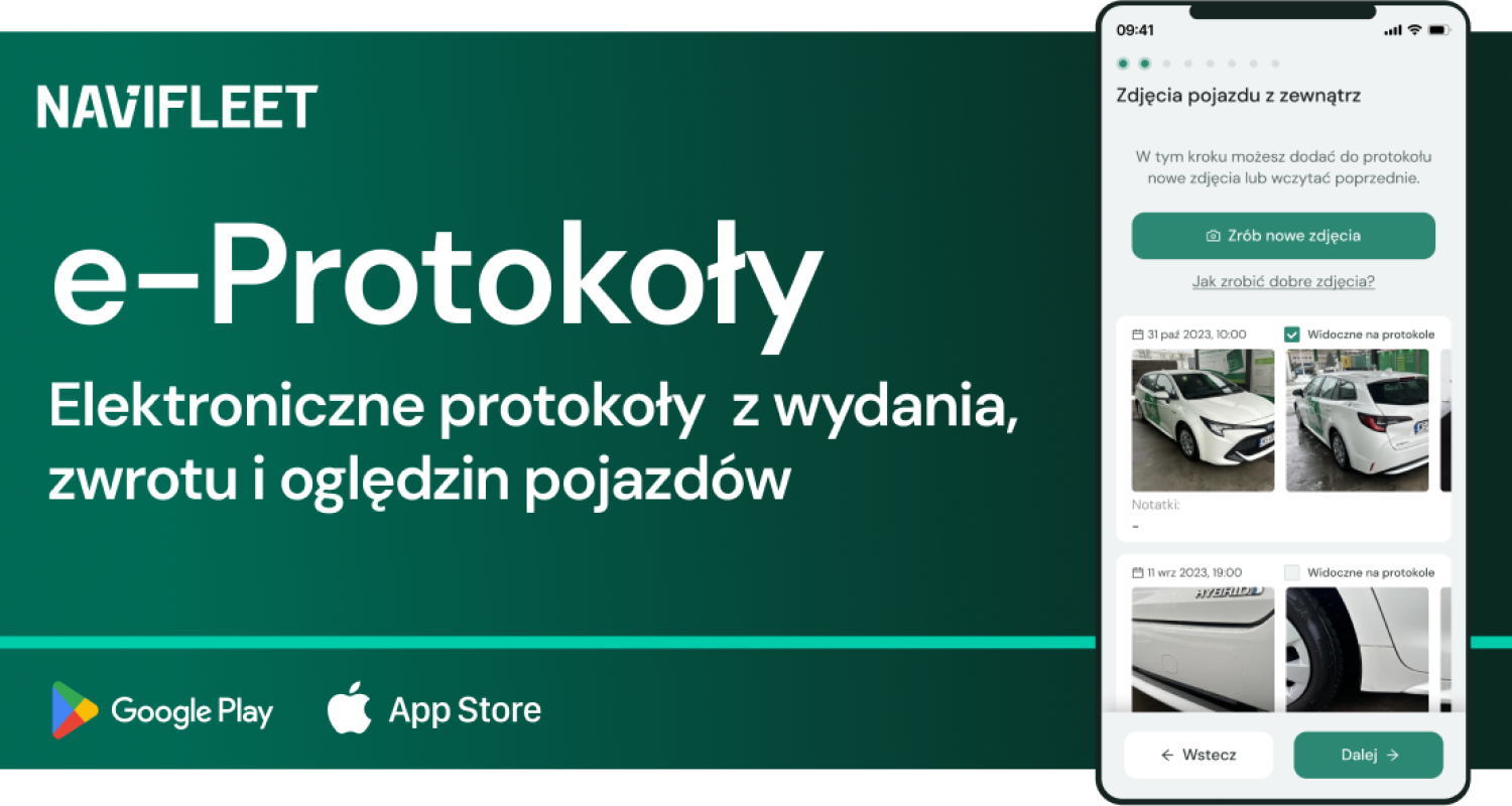 e-Protokoły Navifleet Manager