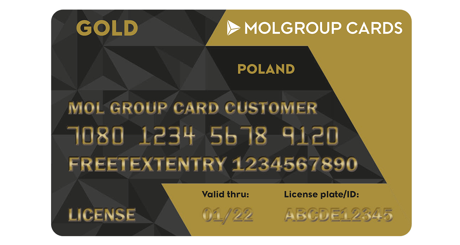 Karta MOL Group Gold Europe 