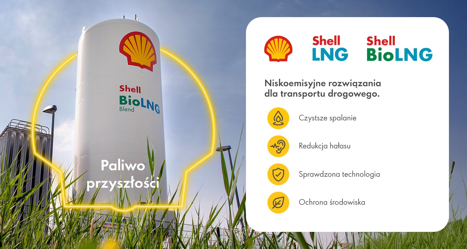 Paliwo Shell LNG i BioLNG
